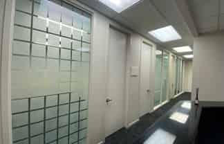 Modern City Central Office with parks