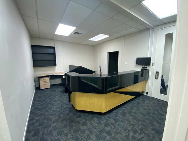 Modern City Central Office with parks