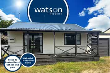 26A Hennessey Street East (left), Foxton Beach