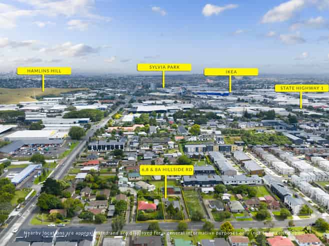 6,8 & 8A Hillside Road, Mount Wellington