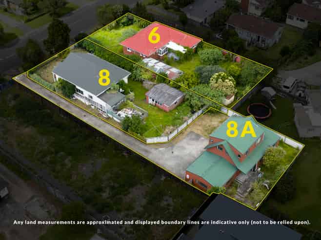 6,8 & 8A Hillside Road, Mount Wellington