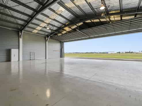 Ready for take-off at Tauranga Airport