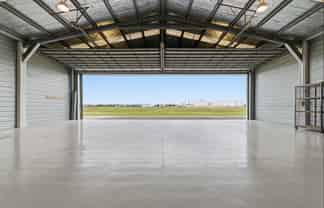 Ready for take-off at Tauranga Airport