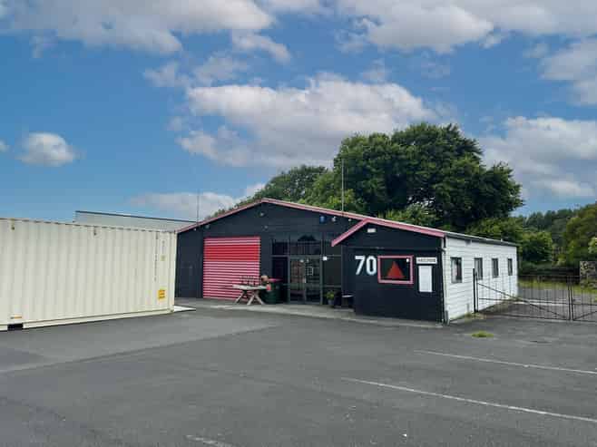 Profile, warehouse and huge yard