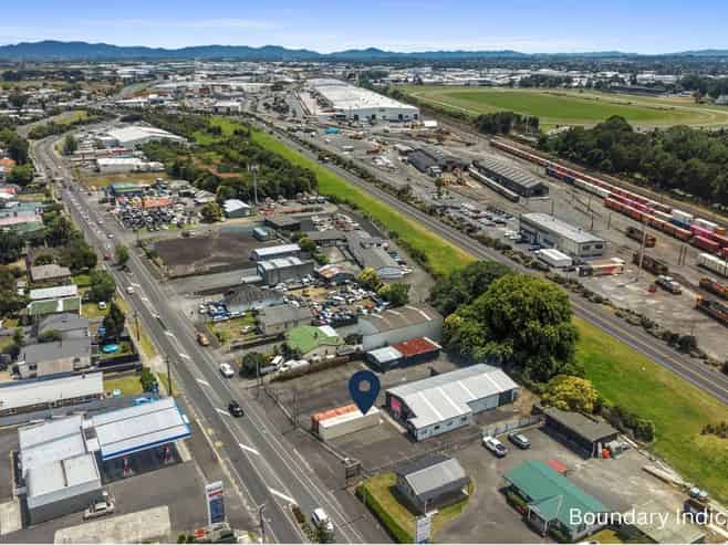 Profile, warehouse and huge yard