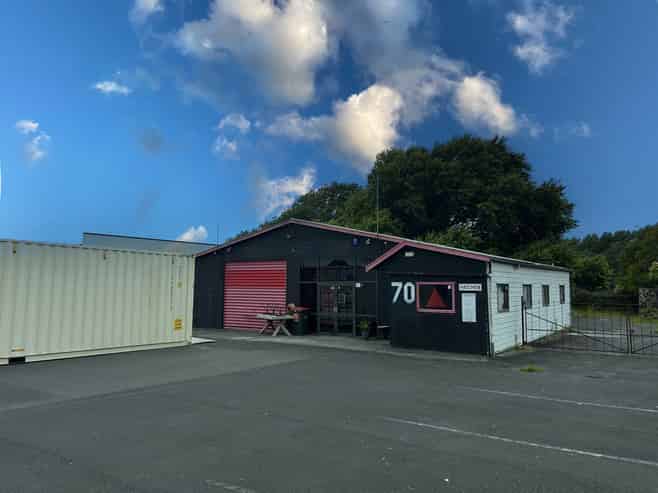 Profile, warehouse and huge yard