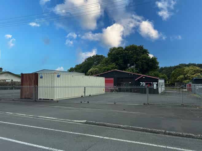 Profile, warehouse and huge yard