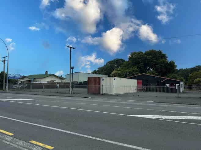 Profile, warehouse and huge yard