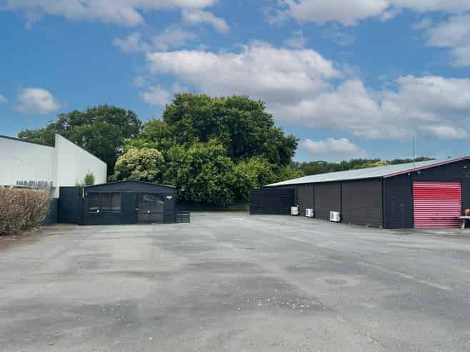 Profile, warehouse and huge yard