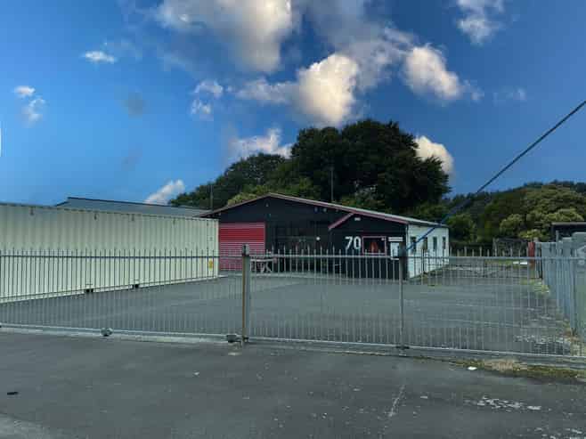 Profile, warehouse and huge yard