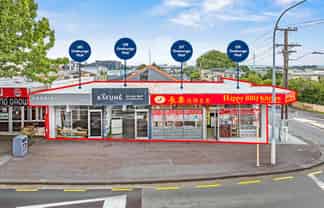 FREEHOLD CORNER SITE - FOUR SHOPS
