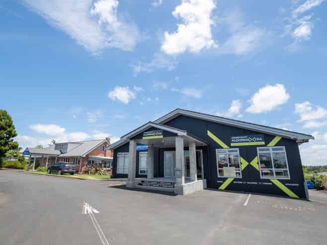 TENANTED BY HEALTH NZ AND FLOORING XTRA 
