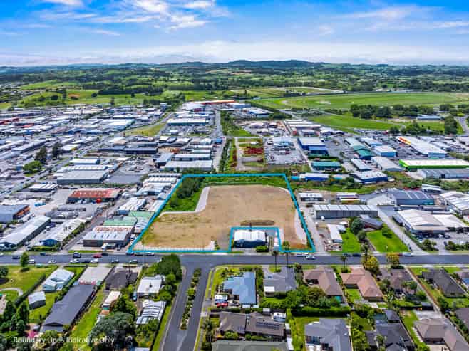 Exceptional Large-Scale Industrial Landholding – Pukekohe