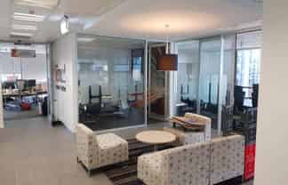 CITY VIEW AND EXISTING FITOUT
