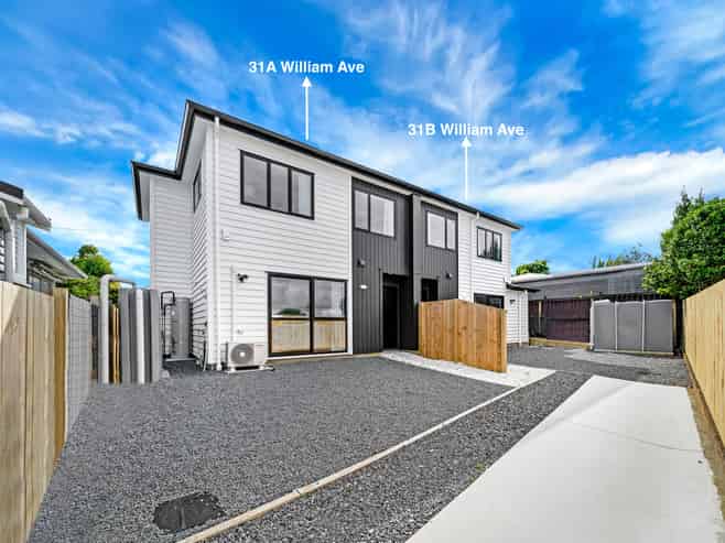 31A&B William Avenue, Manurewa