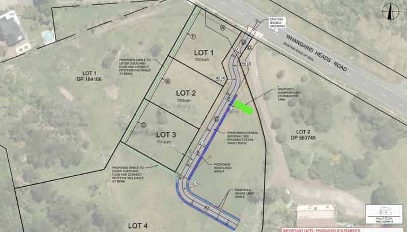 Lot Lots 1-3, 2118 Whangarei Heads Road, Whangarei Heads