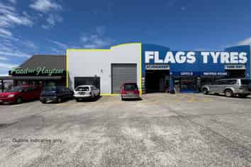 Tidy Industrial Warehouse on Wigram Corner