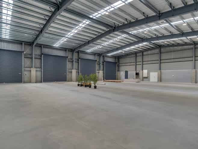 Brand new industrial with generous yard
