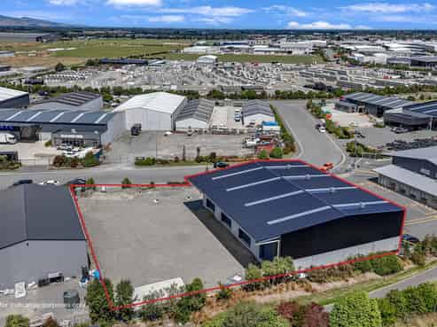 Brand new industrial with generous yard