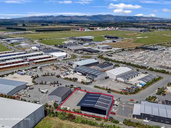 Brand new industrial with generous yard