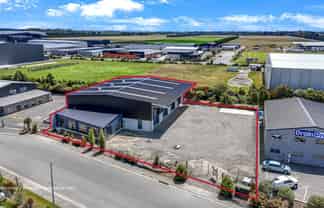 Brand new industrial with generous yard