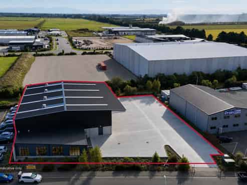 Brand new industrial with generous yard