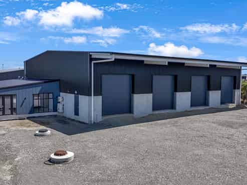 Brand new industrial with generous yard