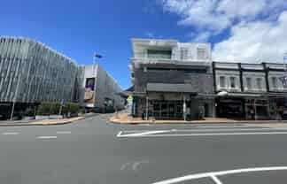 Classy Corner Office + Wrap-Around Deck