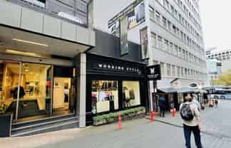 Premium retail on Lambton Quay laneway