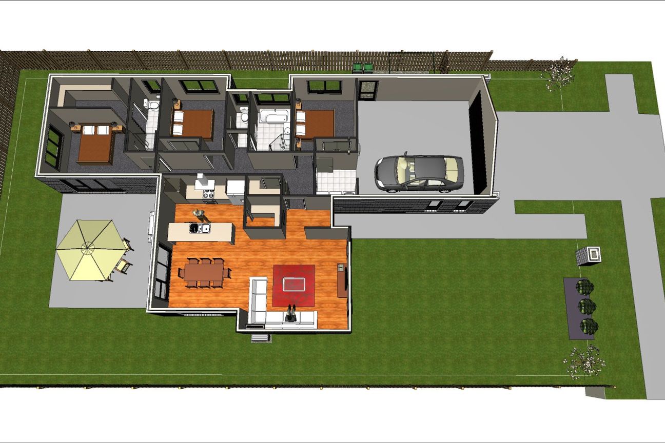 Executive new brick home - Ansicht 4