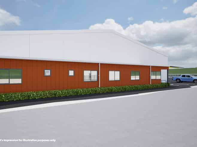 1,354sqm High-Stud Facility with Secure Yard