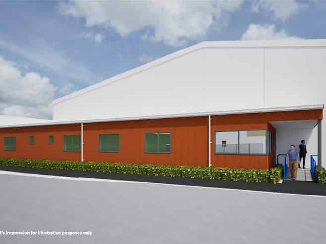 1,354sqm High-Stud Facility with Secure Yard