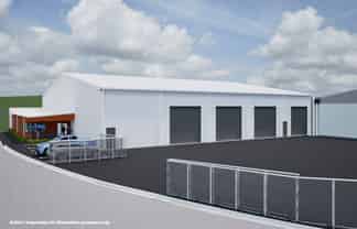 1,354sqm High-Stud Facility with Secure Yard