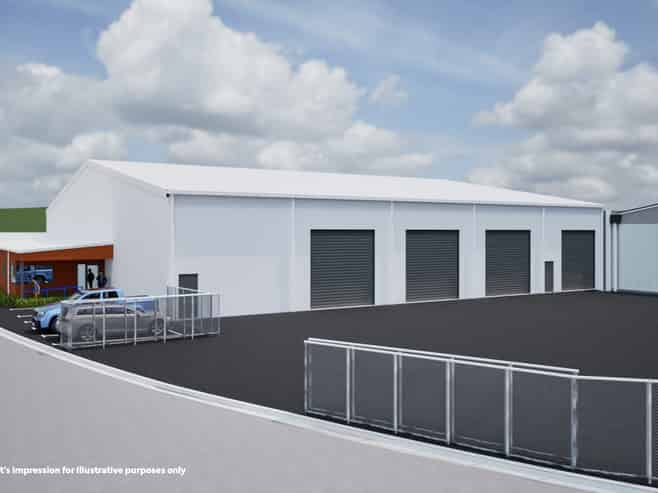 1,354sqm High-Stud Facility with Secure Yard