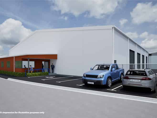 1,354sqm High-Stud Facility with Secure Yard