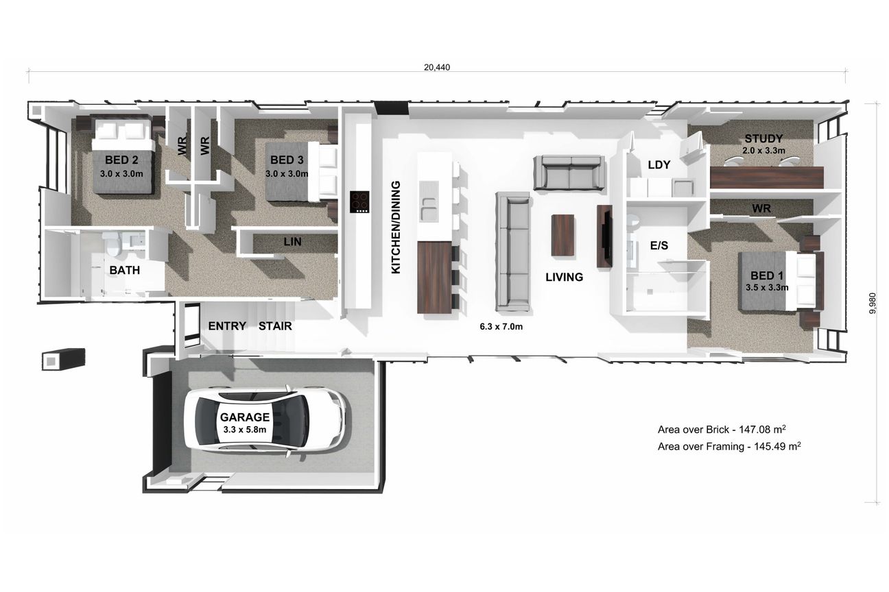 Split-Level Design Meets Elevated Finish - Widok 2