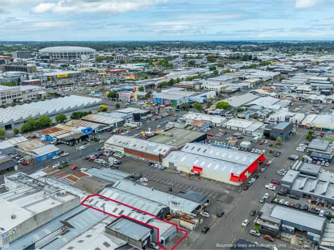 Refurbished warehouse and office for lease