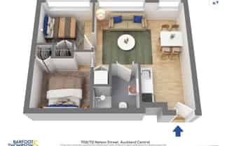 709/72 Nelson Street, Auckland Central