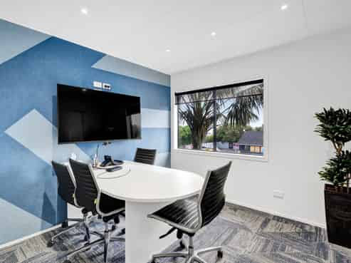 Split risk asset on prominent corner