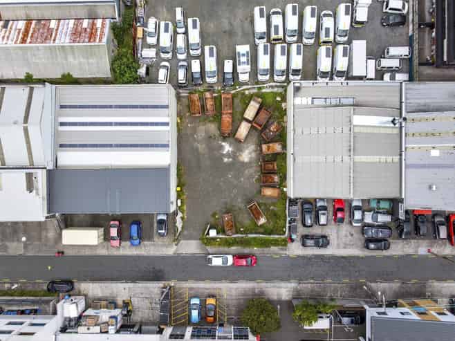 Mixed Use land with holding income