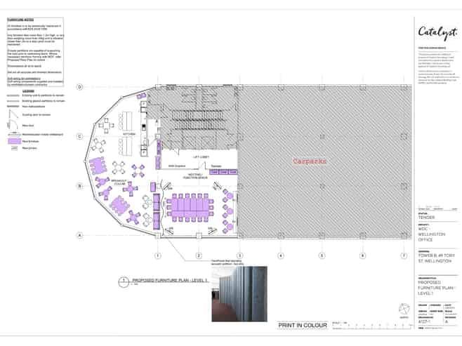 For Lease – Level 1, 49 Tory Street, Wellington