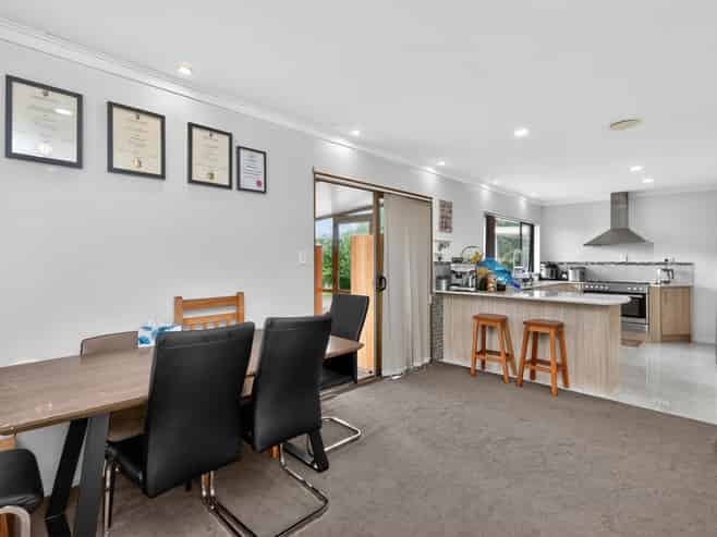 Hard working contractors yard with home