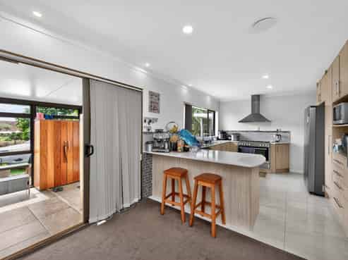 Hard working contractors yard with home