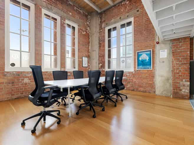 Blue-chip office with blue-water views