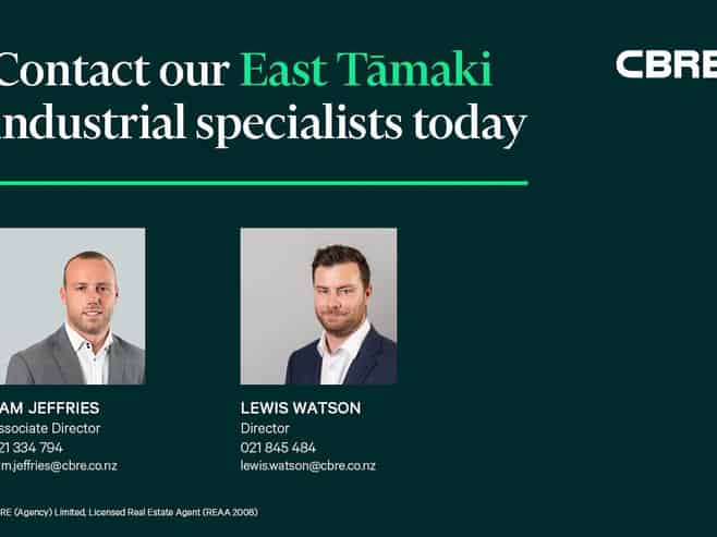 CBRE | Functional Heavy Industry Unit – with Container Drop