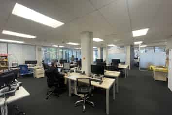 High-quality office space with fitout
