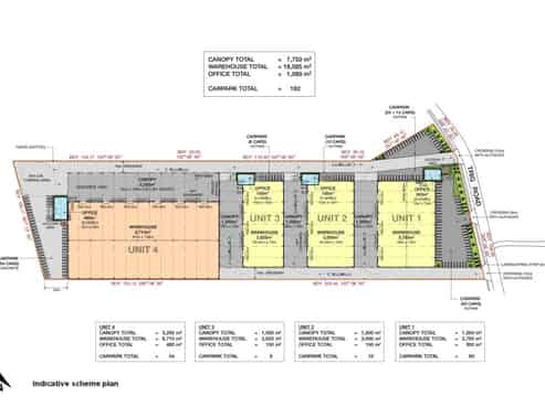 4ha industrial land – 900 metres to motorway