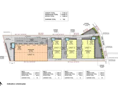 4ha Industrial Land – 900 metres to motorway
