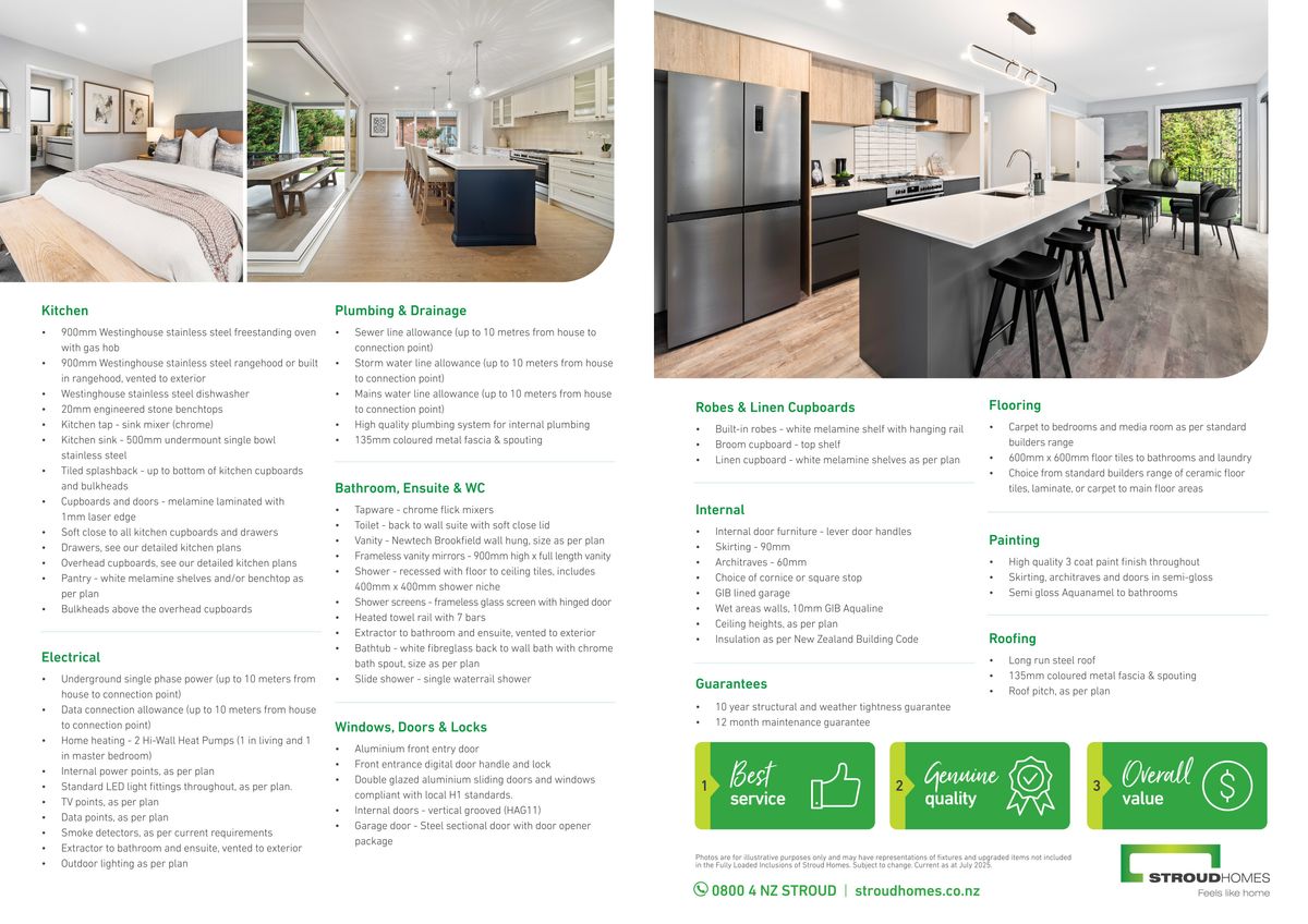 Milford 180, Manuka – House & Land Package - Mehr