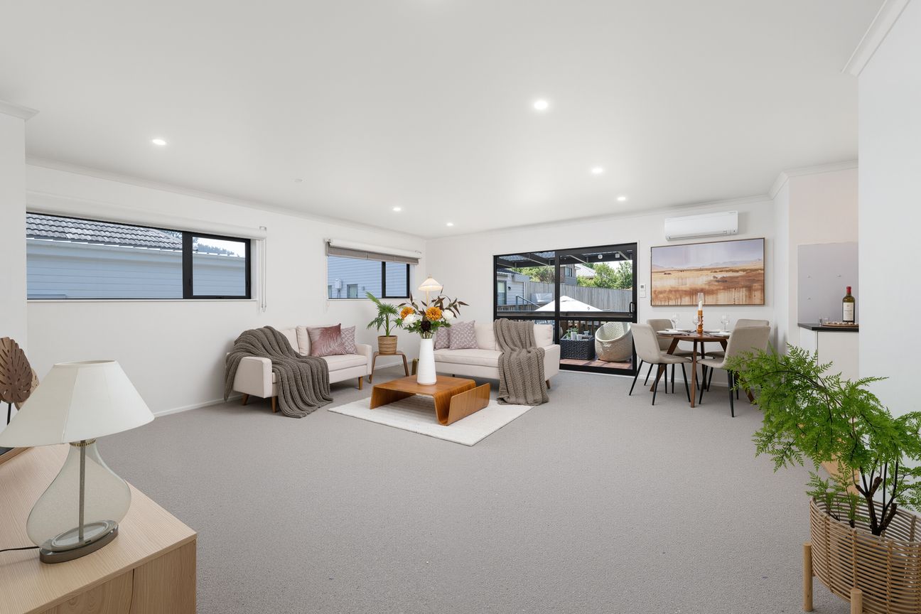 Private 3 bed 2 bath double garage heat pumps deck - Vista 6